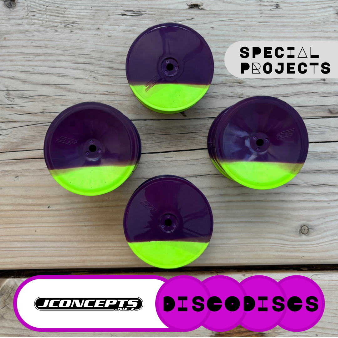 4.1 SPECIAL PROJECTS — DOUBLE DIPPED — JConcepts 2WD or 4WD full sets of Disco Discs wheels
