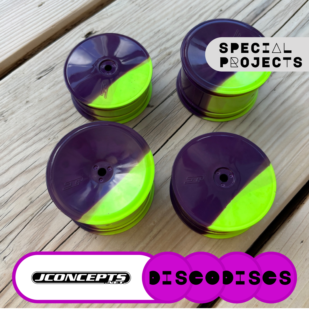 4.1 SPECIAL PROJECTS — DOUBLE DIPPED — JConcepts 2WD or 4WD full sets of Disco Discs wheels