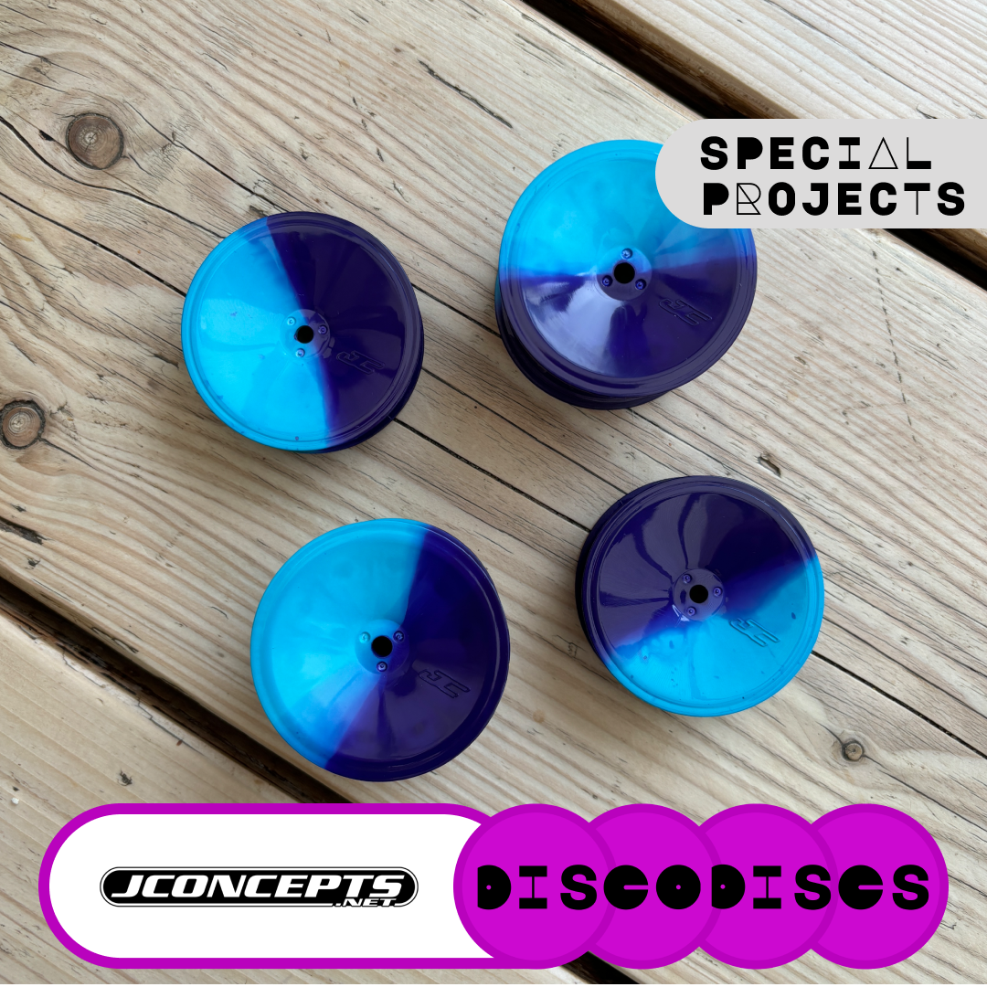 4.1 SPECIAL PROJECTS — DOUBLE DIPPED — JConcepts 2WD or 4WD full sets of Disco Discs wheels