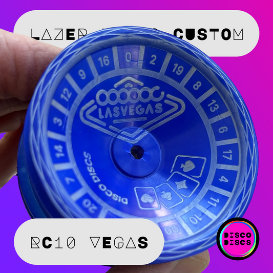RC10 VEGAS — Lazer Disco Custom — personalise with your name