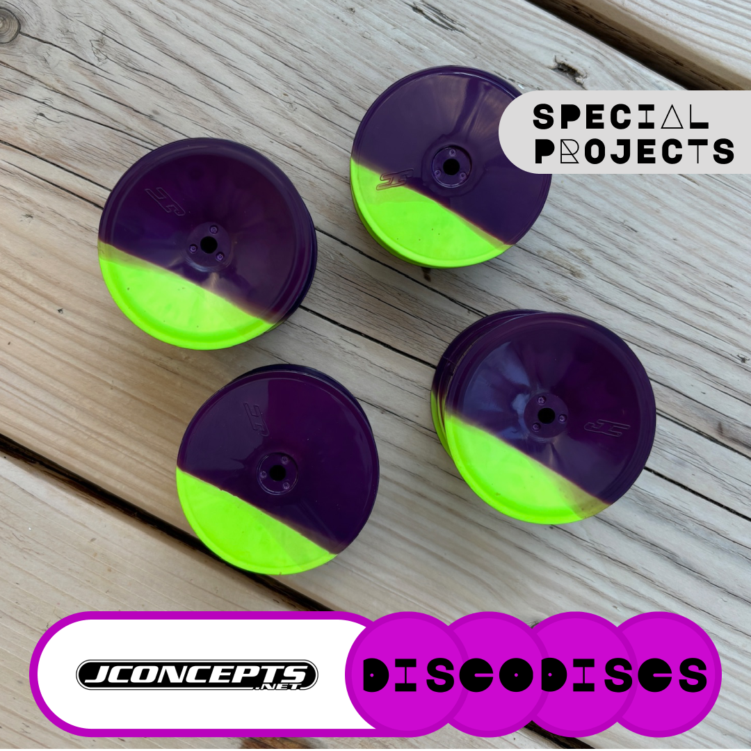 4.1 SPECIAL PROJECTS — DOUBLE DIPPED — JConcepts 2WD or 4WD full sets of Disco Discs wheels