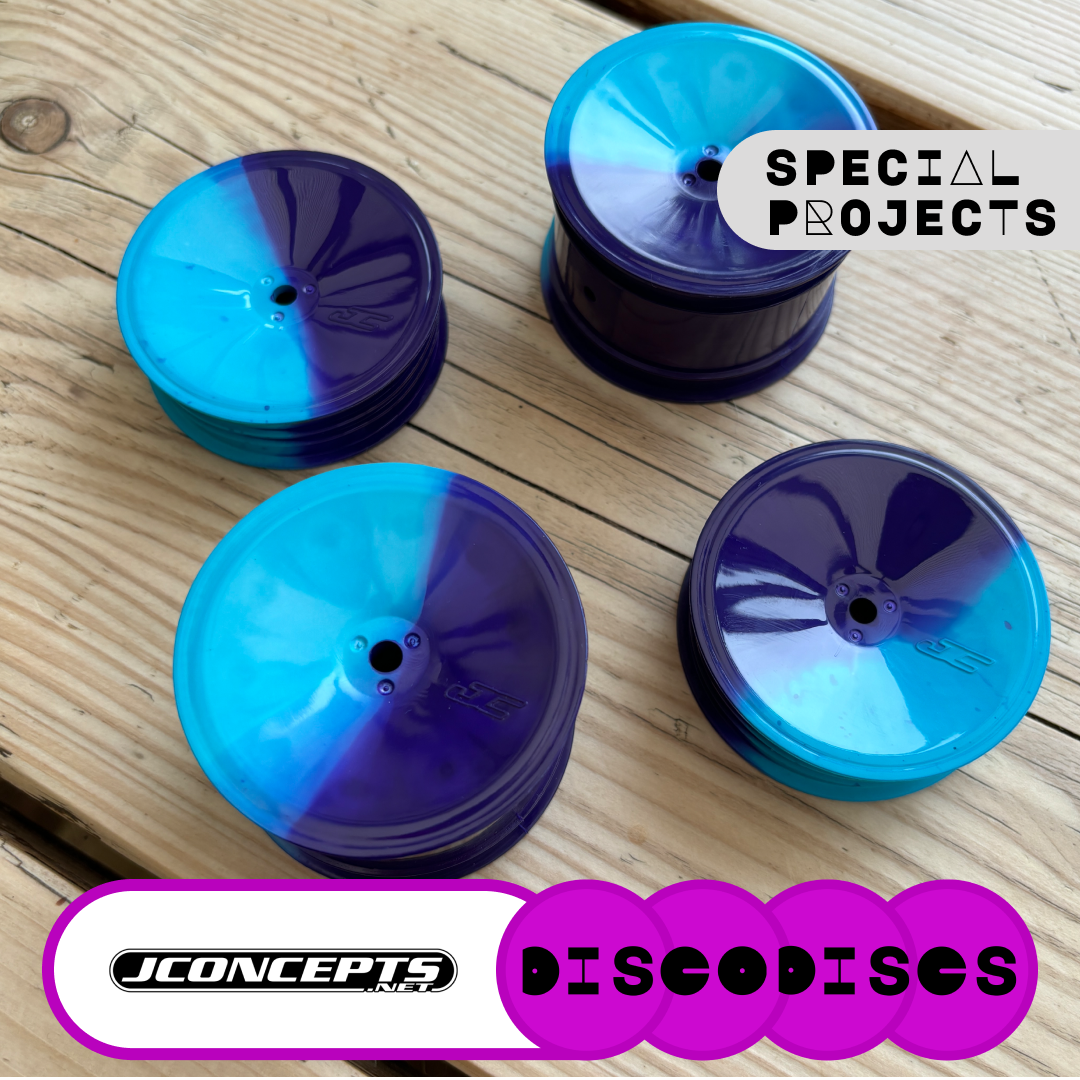 4.1 SPECIAL PROJECTS — DOUBLE DIPPED — JConcepts 2WD or 4WD full sets of Disco Discs wheels