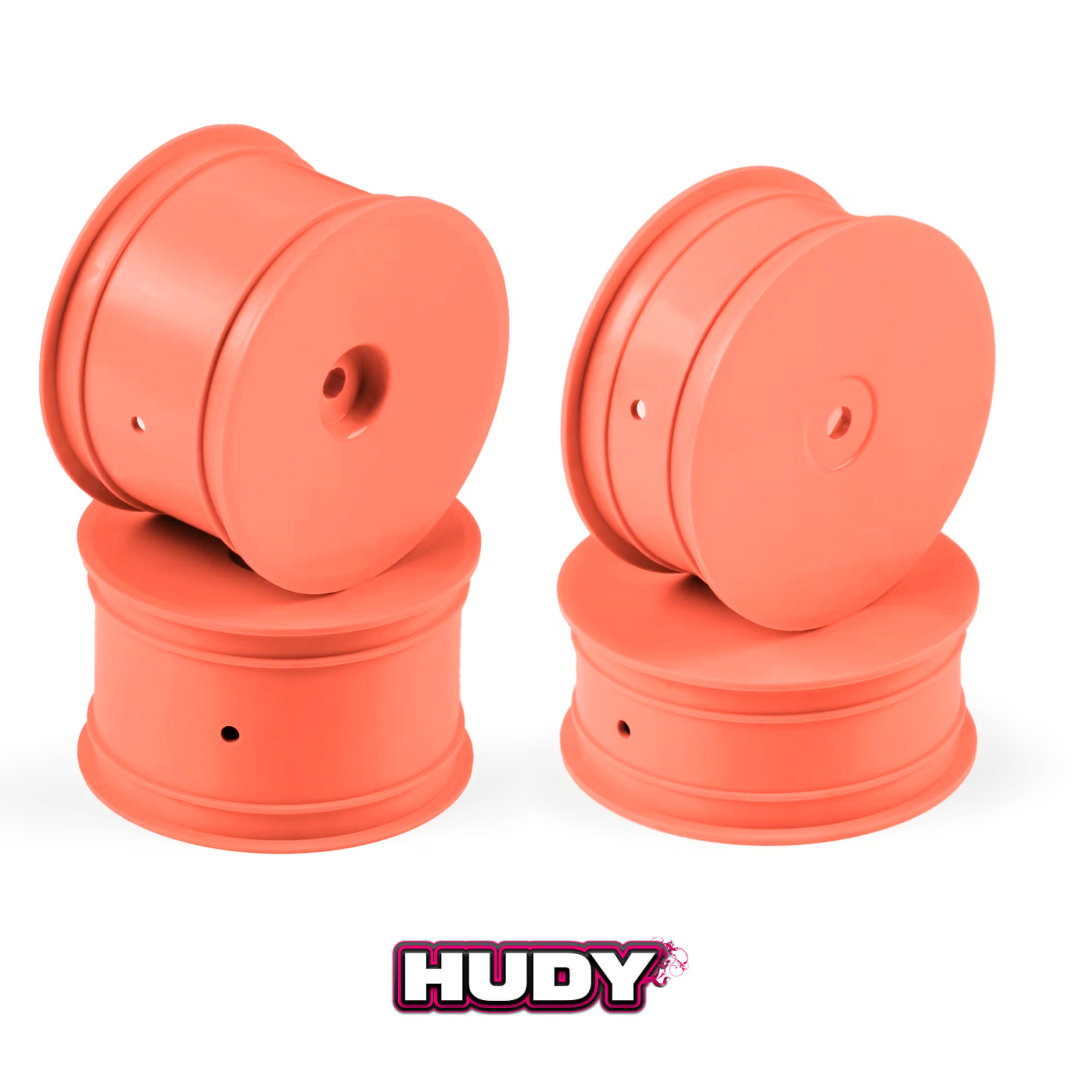 6.2 HUDY Colours — 2WD or 4WD full set of wheels Green or Orange