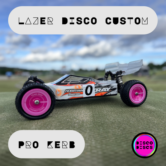 Lazer Disco Custom — PRO KERB — personalise with your name & chassis logo
