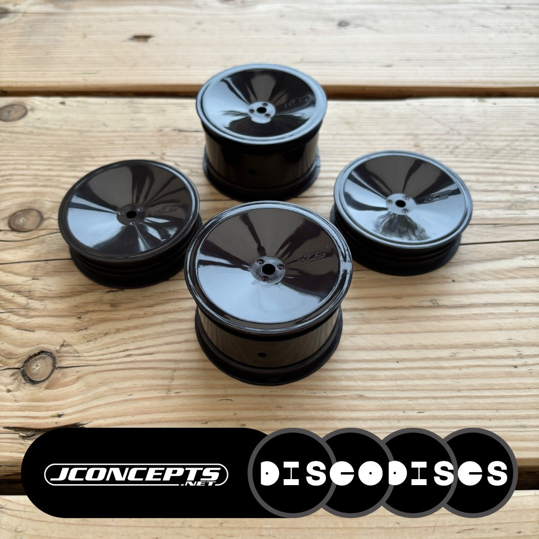 4. JConcepts — 2WD or 4WD full sets of Disco Discs wheels — Choose Your Colour