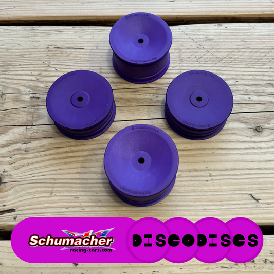 2. Schumacher — 2WD or 4WD full sets of Disco Discs wheels — Choose Your Colour