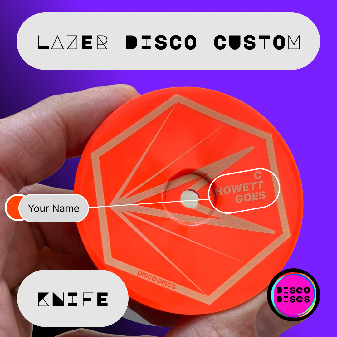 HYPER HEX — Lazer Disco Custom — personalise with your name