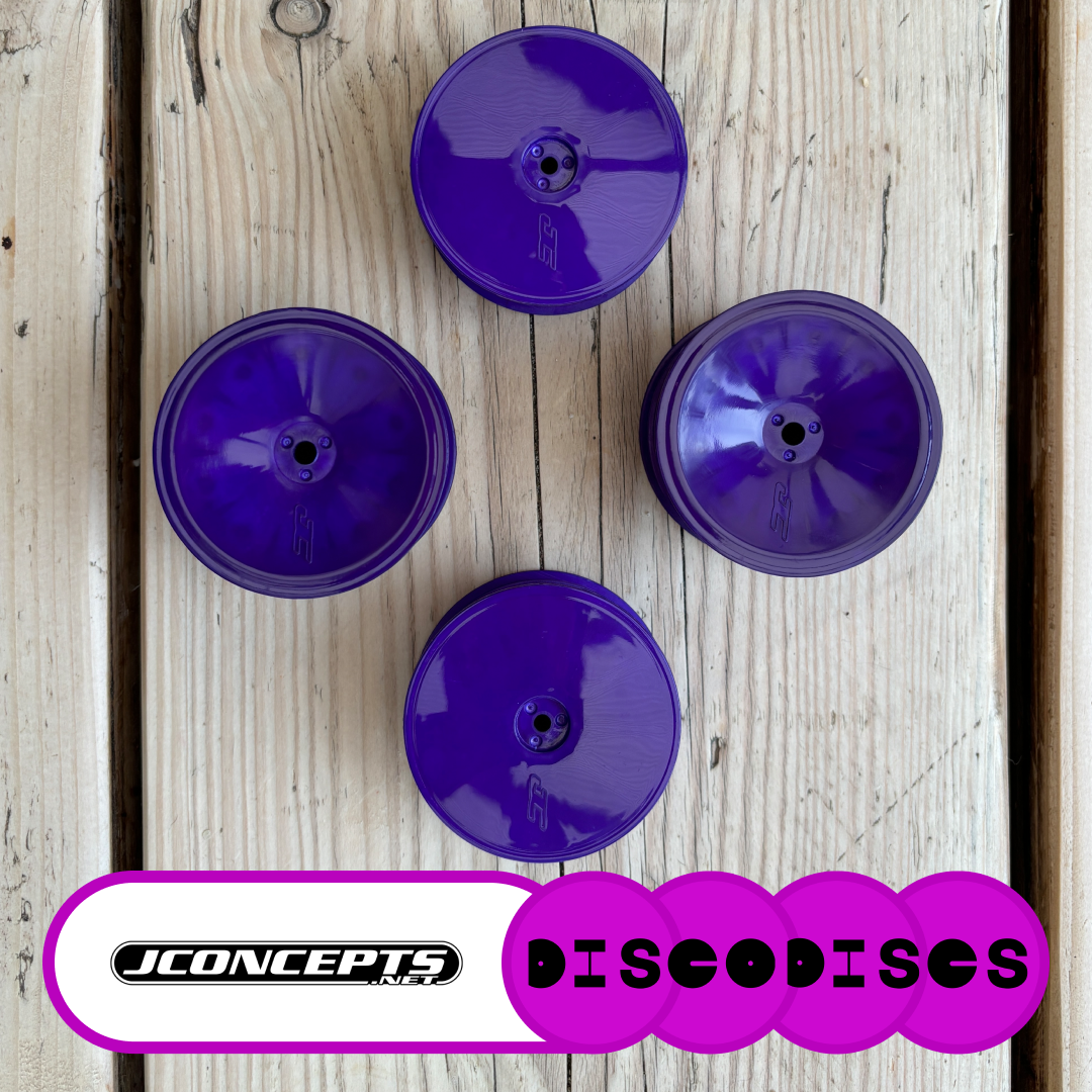 4. JConcepts — 2WD or 4WD full sets of Disco Discs wheels — Choose Your Colour