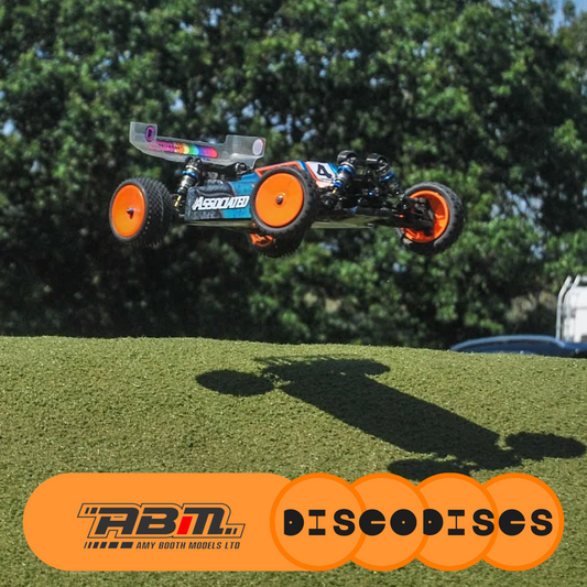 1.1 ABM — full sets of Disco Discs 2WD or 4WD 1/10 wheels — Choose Your Colour