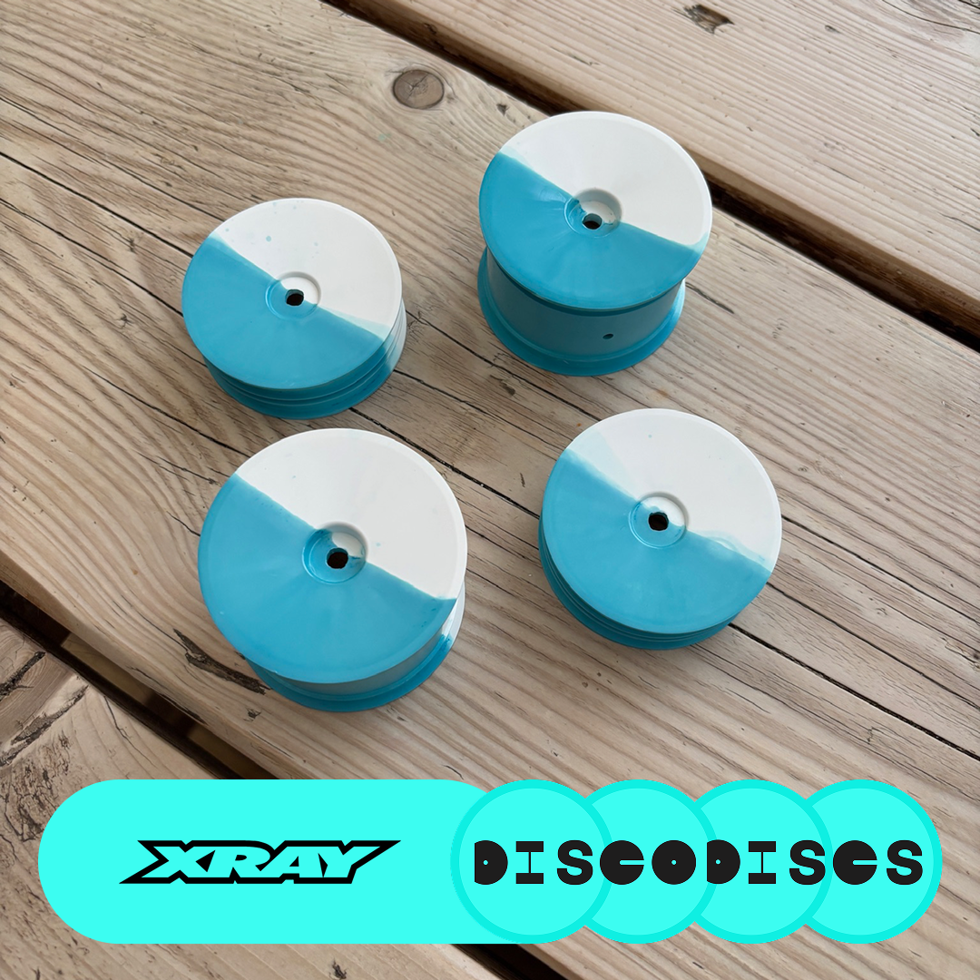6.1 SPECIAL PROJECTS — DOUBLE DIPPED — Xray 2WD or 4WD full sets of Disco Discs wheels