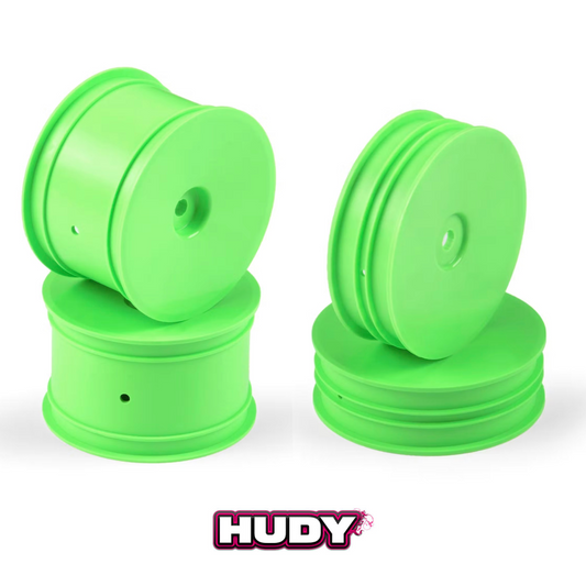 6.2 HUDY Colours — 2WD or 4WD full set of wheels Green or Orange