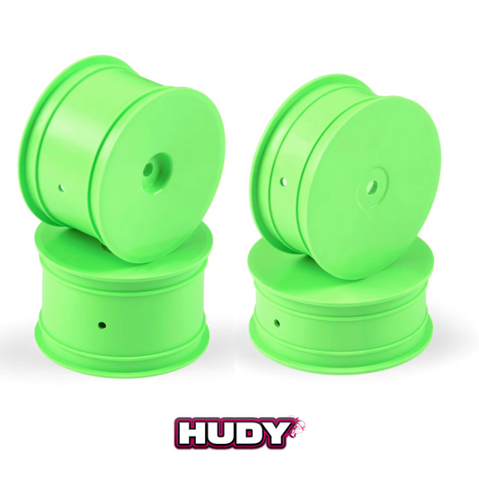 6.2 HUDY Colours — 2WD or 4WD full set of wheels Green or Orange