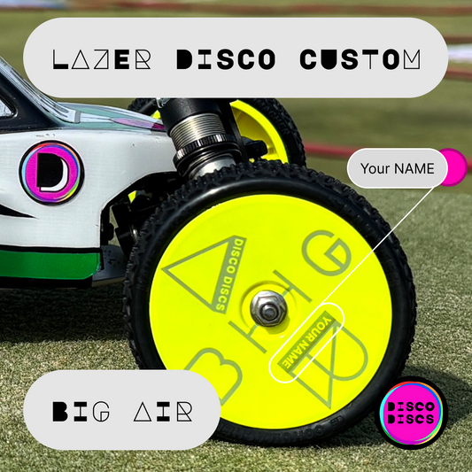 Lazer Disco Custom — BIG AIR — personalise with your name
