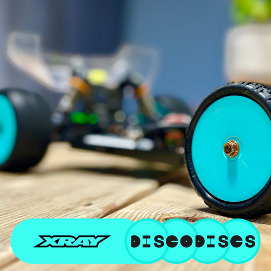 6. Xray — 2WD or 4WD full sets of Disco Discs wheels — Choose Your Colour