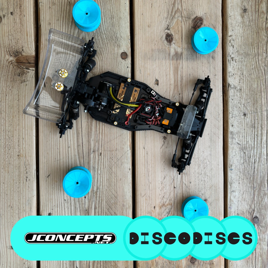 2. JConcepts — 2WD or 4WD full sets of Disco Discs wheels — Choose Your Colour