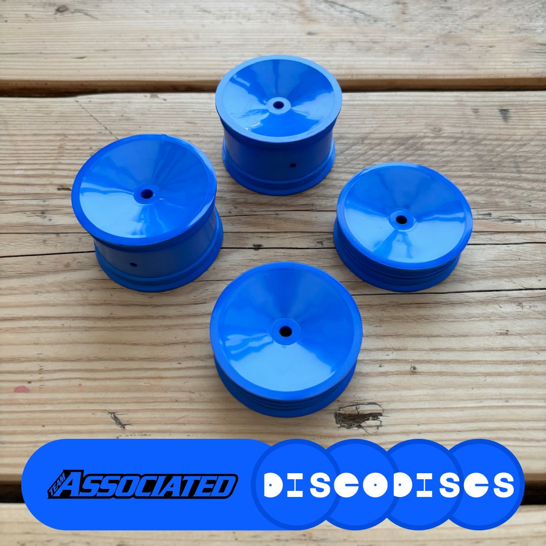 5. Team Associated — 2WD or 4WD full sets of Disco Discs wheels — Choose Your Colour