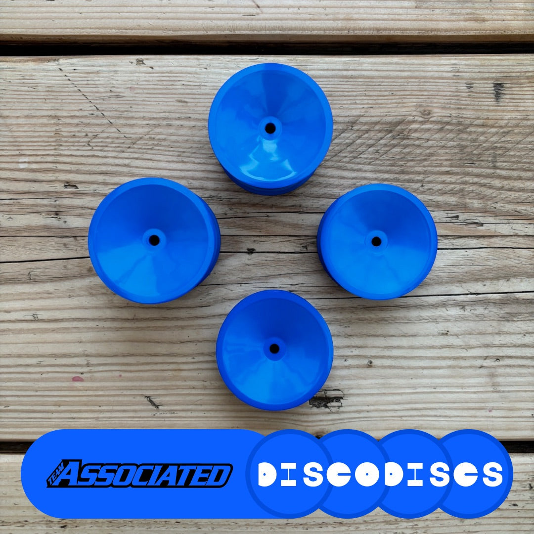 5. Team Associated — 2WD or 4WD full sets of Disco Discs wheels — Choose Your Colour