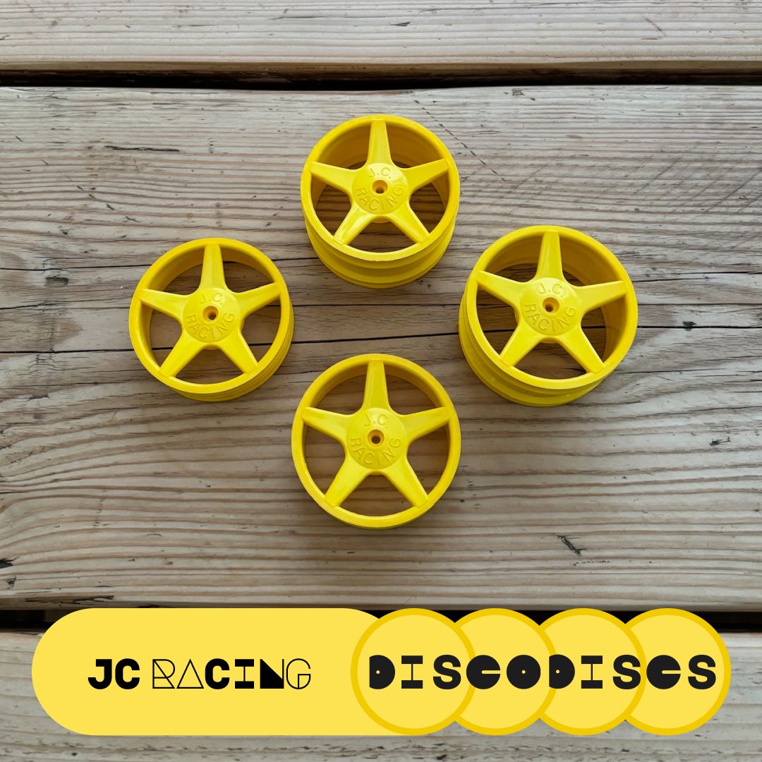 Disc Golf Disc Rims 9. JC RACING Full Set of Disco Discs wheels