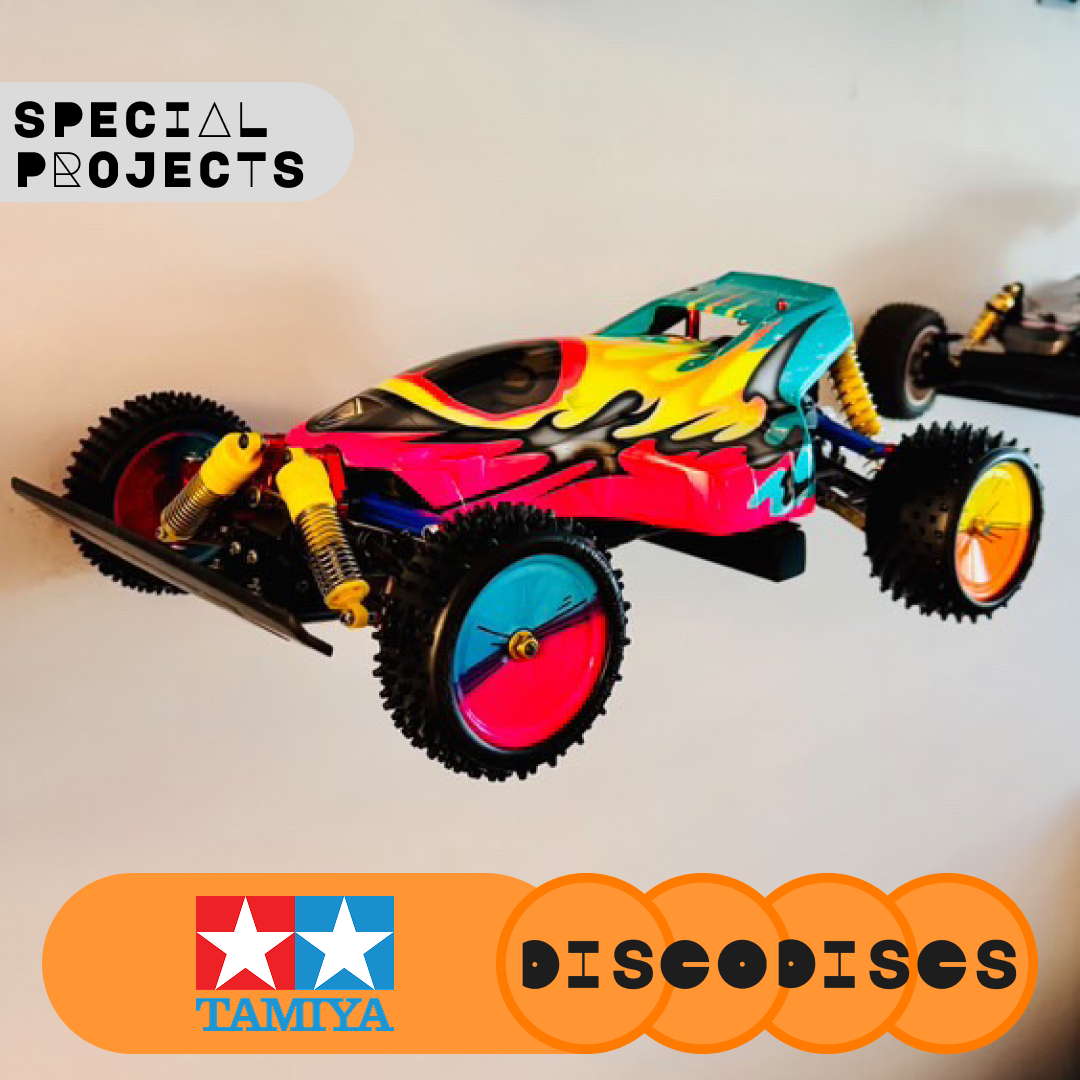 8.1 TAMIYA SPECIAL PROJECTS — DOUBLE DIPPED — full sets of Disco Discs wheels