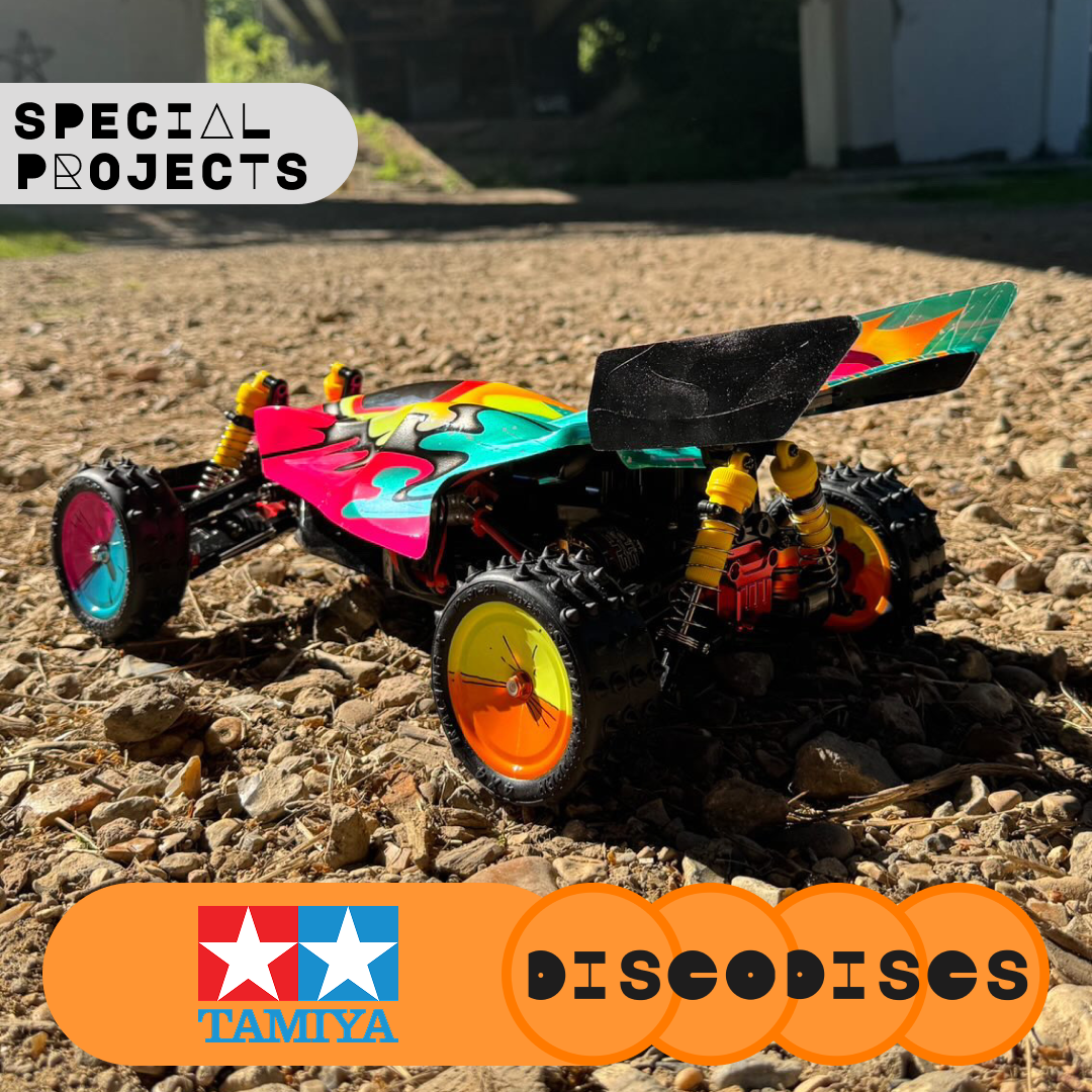 8.1 TAMIYA SPECIAL PROJECTS — DOUBLE DIPPED — full sets of Disco Discs wheels