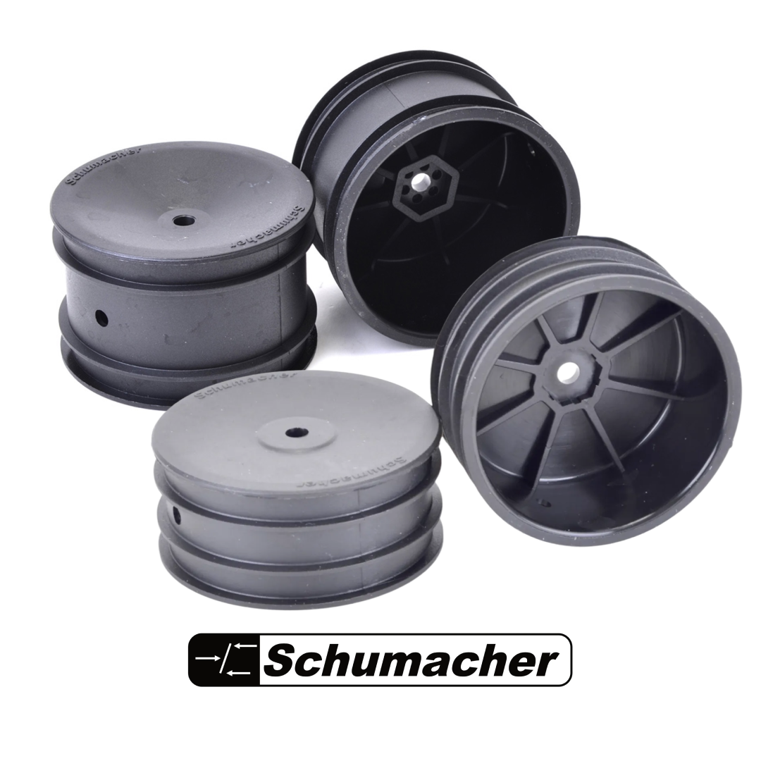 2.3 SCHUMACHER Colours — 2WD or 4WD full set of wheels