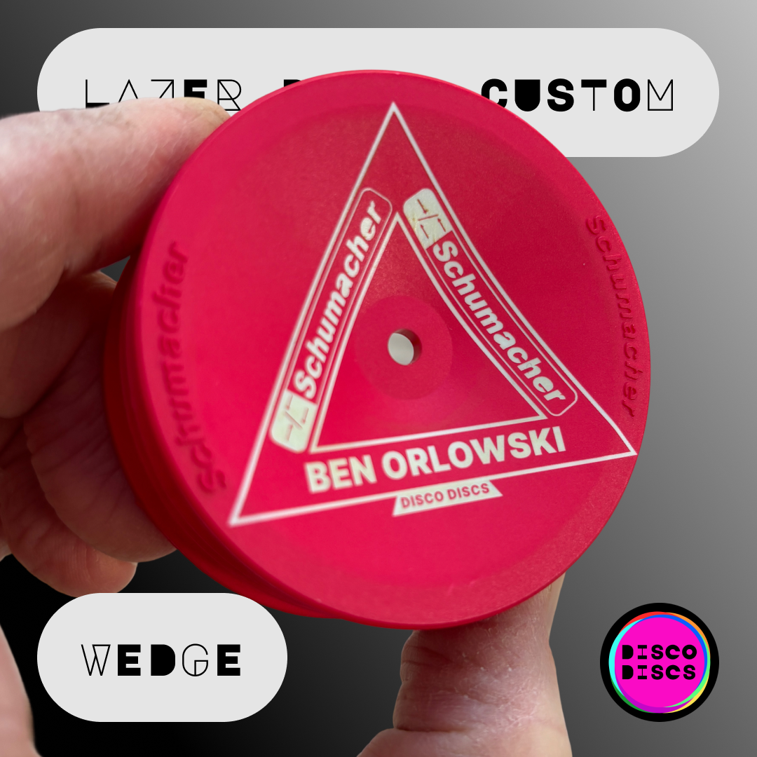 Lazer Disco Custom — WEDGE — personalise with your name & chassis logo