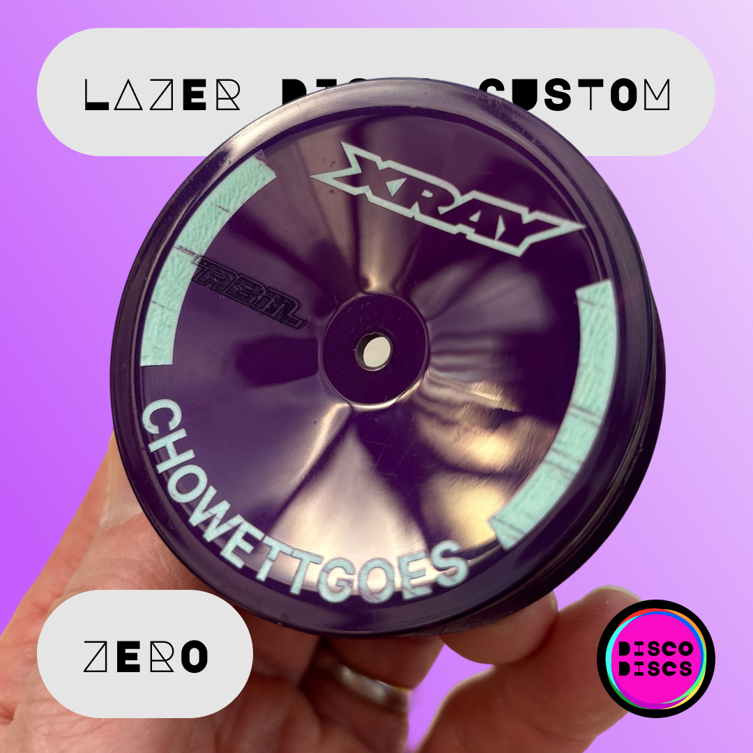 Lazer Disco Custom — ZERO — personalise with your name & chassis logo