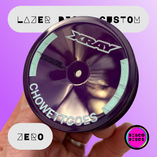 Lazer Disco Custom — ZERO — personalise with your name & chassis logo