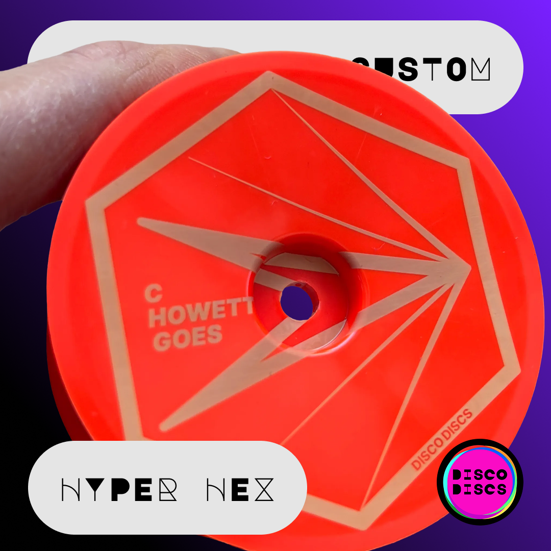 HYPER HEX — Lazer Disco Custom — personalise with your name