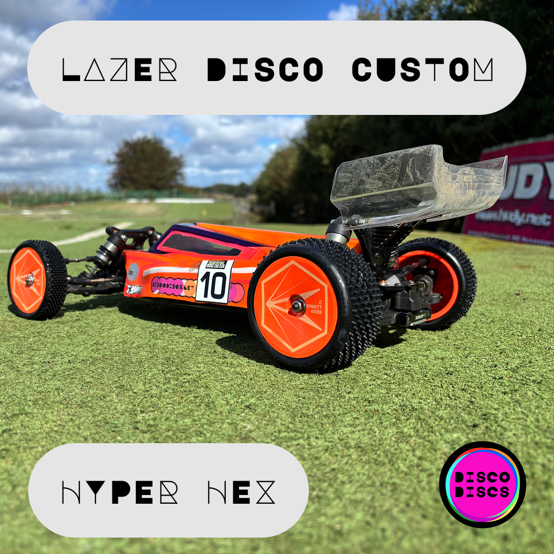 HYPER HEX — Lazer Disco Custom — personalise with your name