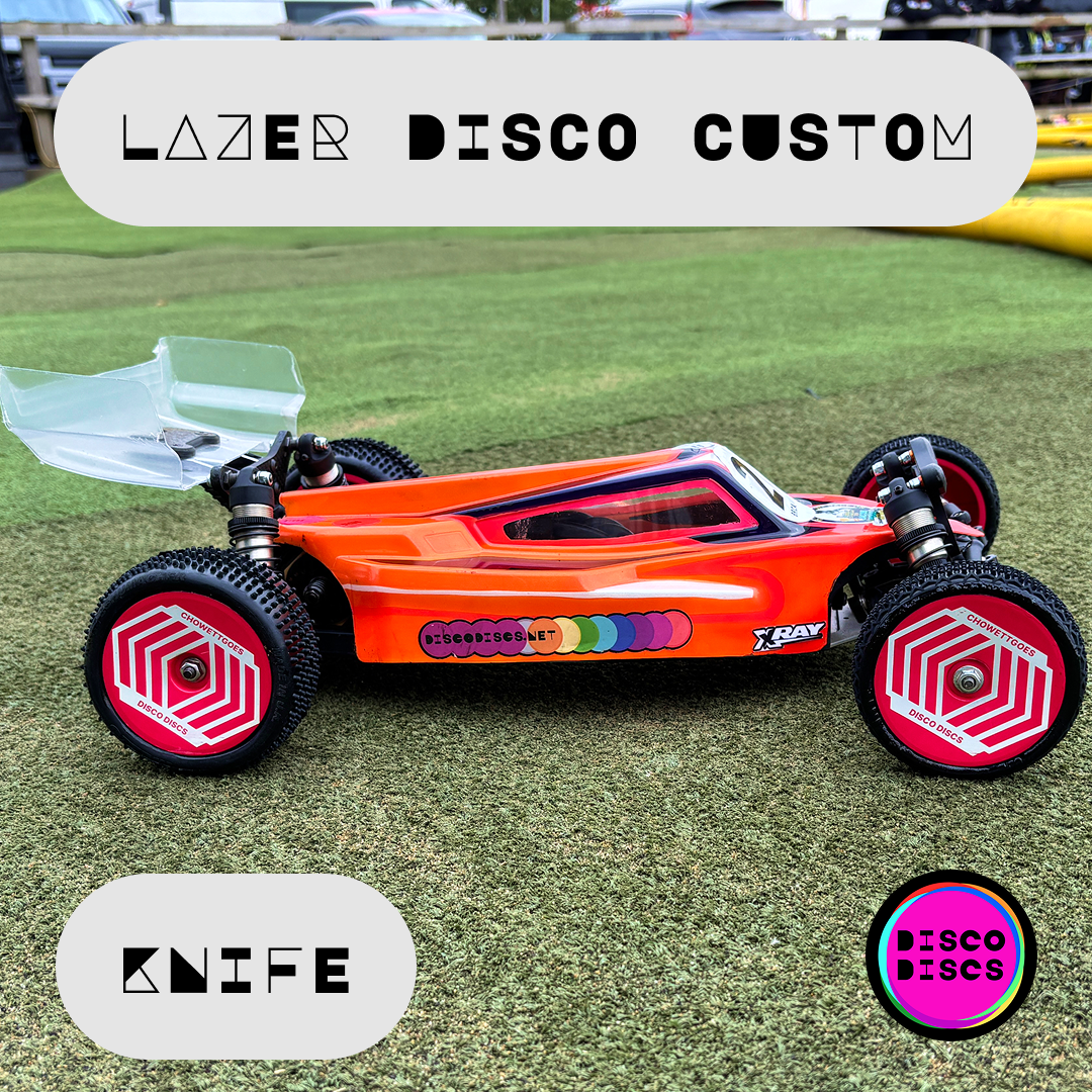 KNIFE — Lazer Disco Custom — personalise with your name
