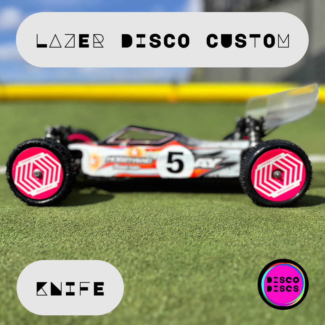 KNIFE — Lazer Disco Custom — personalise with your name
